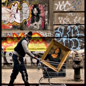 La locandina di Exit Through the Gift Shop