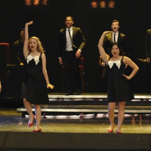 Una scena dell'episodio Hell-O di Glee
