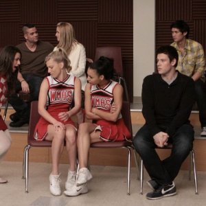 Una scena dell'episodio Hell-O di Glee, ritorno della serie dopo quattro mesi di pausa