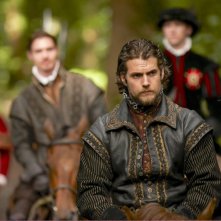 I Tudors: Henry Cavill in una scena della premiere della stagione 4