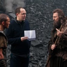 Sam Worthington Perseo Louis Leterrier E Liam Neeson Zeus Sul Set Del Film Clash Of The Titans 3D 151573
