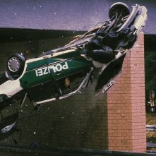 Un'adrenalinica immagine del serial Squadra Speciale Cobra 11