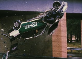 Un'adrenalinica immagine del serial Squadra Speciale Cobra 11