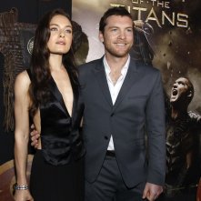 Alexa Davalos e Sam Worthington alla premiere del film Clash of the Titans, a Los Angeles, il 31 Marzo 2010