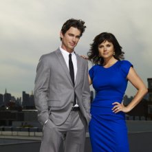 White Collar: Matthew Bomer e Tiffani Thiessen in una foto promozionale della serie