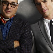 White Collar: Willie Garson e Matthew Bomer in una foto promozionale della serie