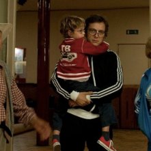 Abraham Leber, Jonathan Zaccaï, il piccolo Nassim Ben Abdeloumen e Irène Herz in un'immagine del film Simon Konianski