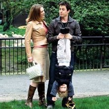 Hugh Grant in una scena di About a Boy