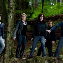 Perte della famiglia Cullen in una movimentata sequenza del film The Twilight Saga: Eclipse