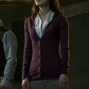 Una scenaa dell'episodio Space di Stargate Universe con Lisa Park (Jennifer Spence)