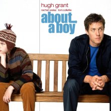 Wallpaper del film con i due protagonisti, Hugh Grant e Nicholas Hoult.