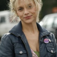 Alessandra Carlesi sul set del film Quando si diventa grandi