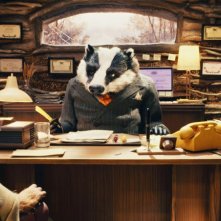 Fox incontra il suo avvocato Badger in Fantastic Mr. Fox