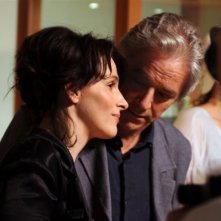 Juliette Binoche e William Shimell, protagonisti del film Copia conforme