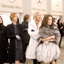 Kristin Davis, Cynthia Nixon, Kim Cattrall e Sarah Jessica Parker in un'immagine di Sex and the City