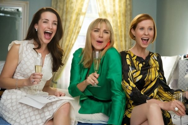 Kristin Davis, Kim Cattrall e Cynthia Nixon in un'immagine di Sex and the City