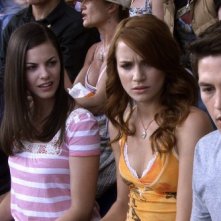 Shantel Vansanten, Bobby Campo, Nick Zano e Haley Webb in un'immagine del film The Final Destination 3D