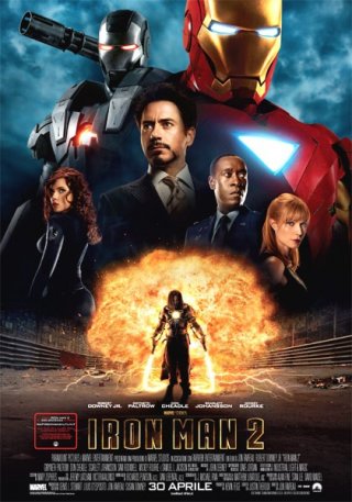 La locandina italiana di Iron Man 2