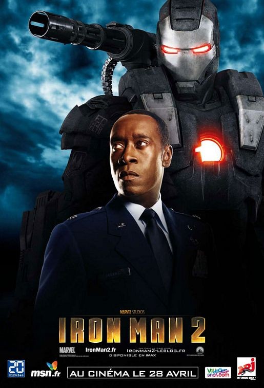 Character Poster Francese Di Iron Man 2 Don Cheadle 152817