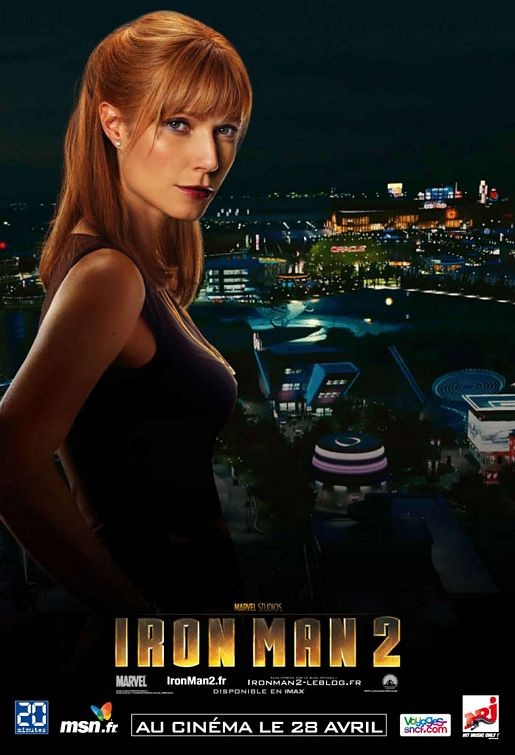 Character Poster Francese Di Iron Man 2 Gwyneth Paltrow 152819