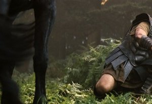 Un'immagine di Perseo (Sam Worthington) tratta dal film Clash of the Titans 3D