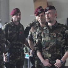 Gianmarco Tognazzi nel ruolo del colonnello Moresco per il film Le ultime 56 ore