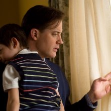Brendan Fraser e il piccolo Diego Velazquez nel film Extraordinary Measures
