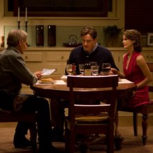 Brendan Fraser, Keri Russell e Harrison Ford in una scena del film Extraordinary Measures