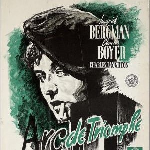 Locandina del film Arco di trionfo ( 1948 )