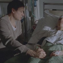 Michael Nyqvist e Noomi Rapace in una scena del film La regina dei castelli di carta