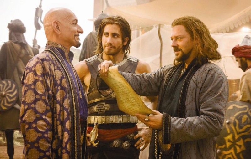 Ben Kingsley Jake Gyllenhaal E Richard Coyle Nel Film Prince Of Persia Sands Of Time 158944
