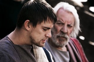 Channing Tatum e Donald Sutherland in una scena del film The Eagle of the Ninth