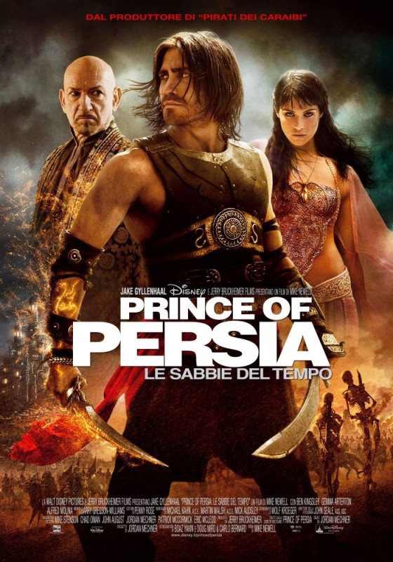 La Locandina Italiana Di Prince Of Persia Le Sabbie Del Tempo 158855