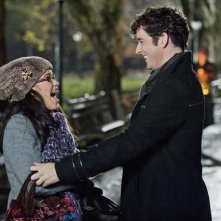 Ugly Betty: America Ferrera e Michael Urie in una scena dell'episodio Blackout!