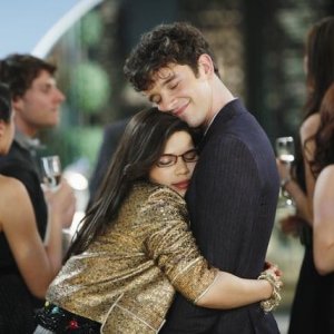 Ugly Betty: America Ferrera e Michael Urie nell'episodio Hello Goodbye