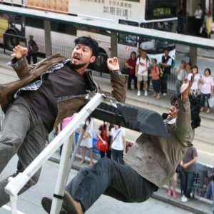 Una scena di Fire of Conscience di Dante Lam