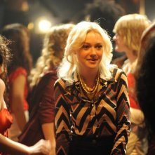 Un'immagine tratta dal film The Runaways con Dakota Fanning nel ruolo di Cheri Currie