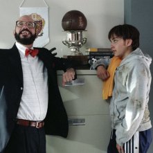 Gold (David Cross) e 'Sebastian' (Amanda Bynes) in una scena del film She's the Man