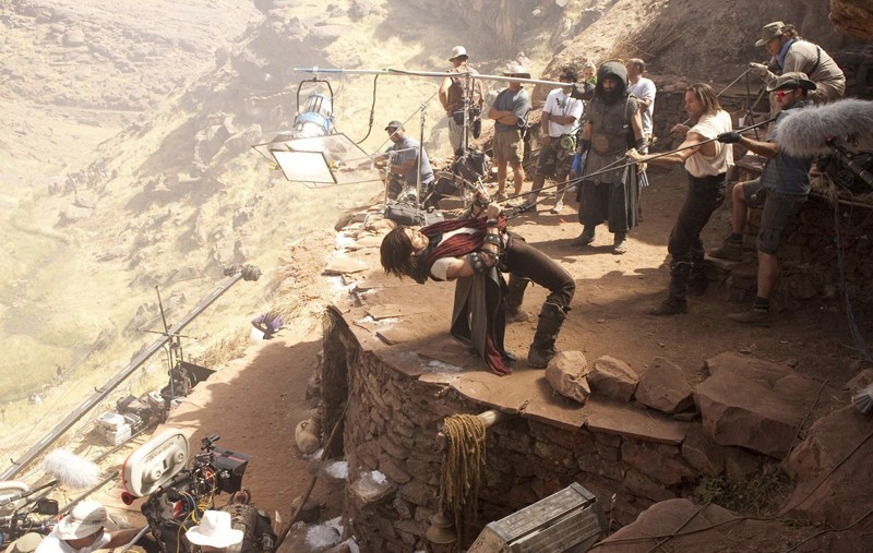 Jake Gyllenhaal In Una Sequenza Movimentata Durante Le Riprese Del Film Prince Of Persia The Sands Of Time 159253