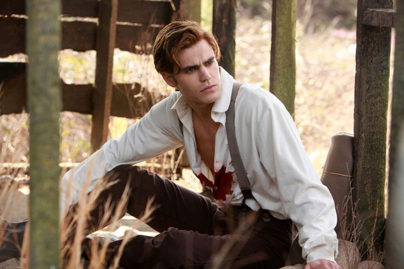 Stefan Paul Wesley Sporco Di Sangue Nell Episodio Blood Brothers Di The Vampire Diaries 159213