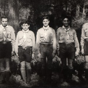 Ciro Ippolito in versione boyscout.