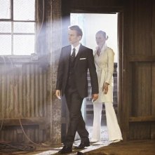 Flashforward: Neil Jackson e Rachel Roberts in un momento dell'episodio The Garden of Forking Paths