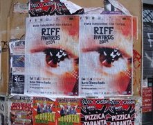 Manifesti del documentario From Somewhere to Nowhere al Roma Independent Film Festival 2009