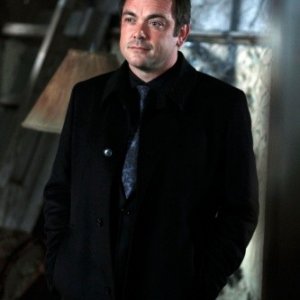 Mark Sheppard in una scena dell'episodio The Devil You Know di Supernatural