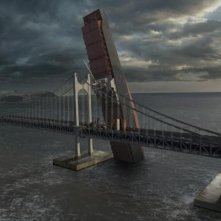 Una scena del blockbuster catastrofico coreano Haeundae