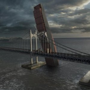 Una scena del blockbuster catastrofico coreano Haeundae