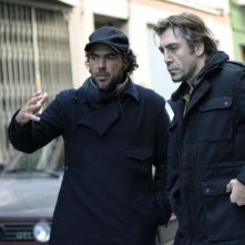 Inarritu e Bardem sul set di Biutiful