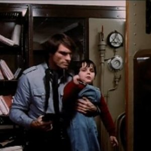 Lorenzo Aiello con Luc Merenda in Amore in prima classe