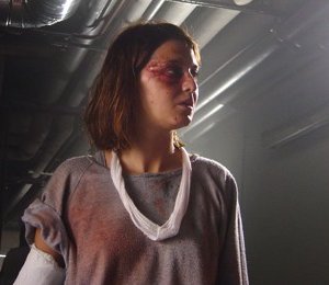 Paola Cortellesi in una sequenza del film La fisica dell'acqua