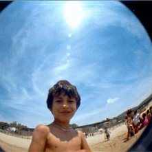 Un bambino della scuola Celio Azzurro immortalato nel film Sotto il Celio Azzurro